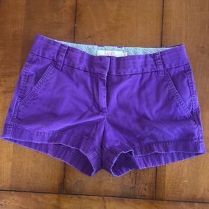 J Crew 3” Chino Shorts